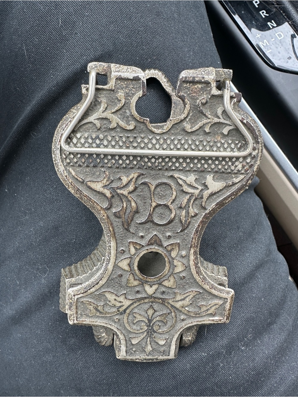 Vintage Cast Iron Clip - Desk or Wall Mounted - Pat’d June 18, 1889